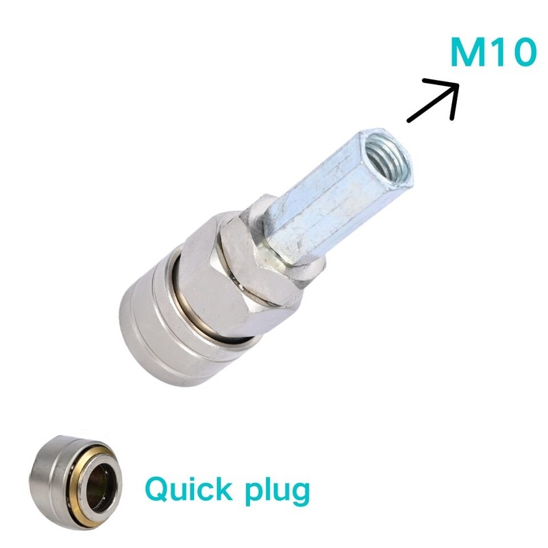 Sex Machine Screw Connector DIY Connector fit Reciprocating Saws/Vac-u-lock/Jig