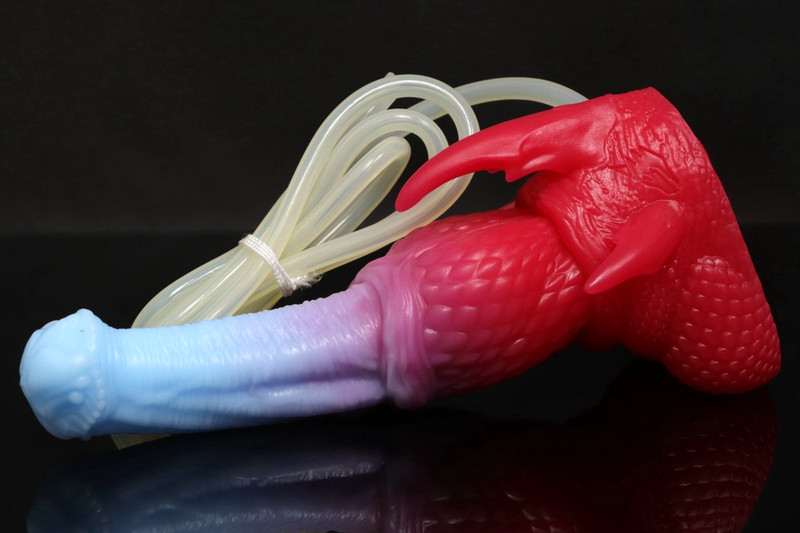 NEW Bad Dragon BO Fantasy SMALL Silicone Dildo CUM TUBE + LUBE Toy SOFT