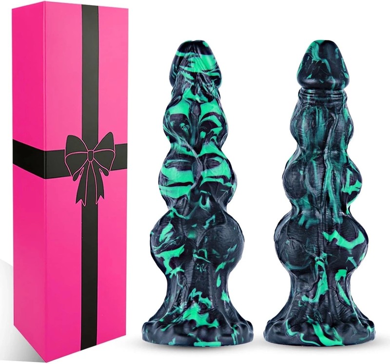 8 Inch Monster Small Dildo with Suction Cup for G-Spot, Dragon Fantasy Realistic
