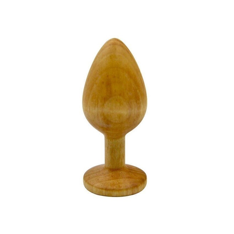 1Pcs Wooden-Dildo-Anal-Butt-Plug-G-Spot-Clitoral-Stimulate-Massager-Adult Toy gallery