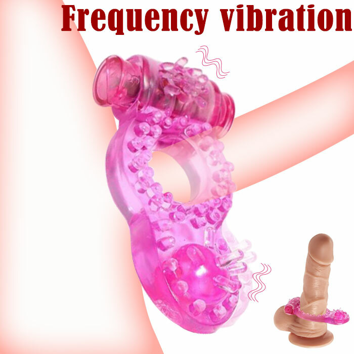 Couple Vibrator G-spot Clit Dildo Massager Cock Ring Adult Sex Toy-For-Women Men gallery