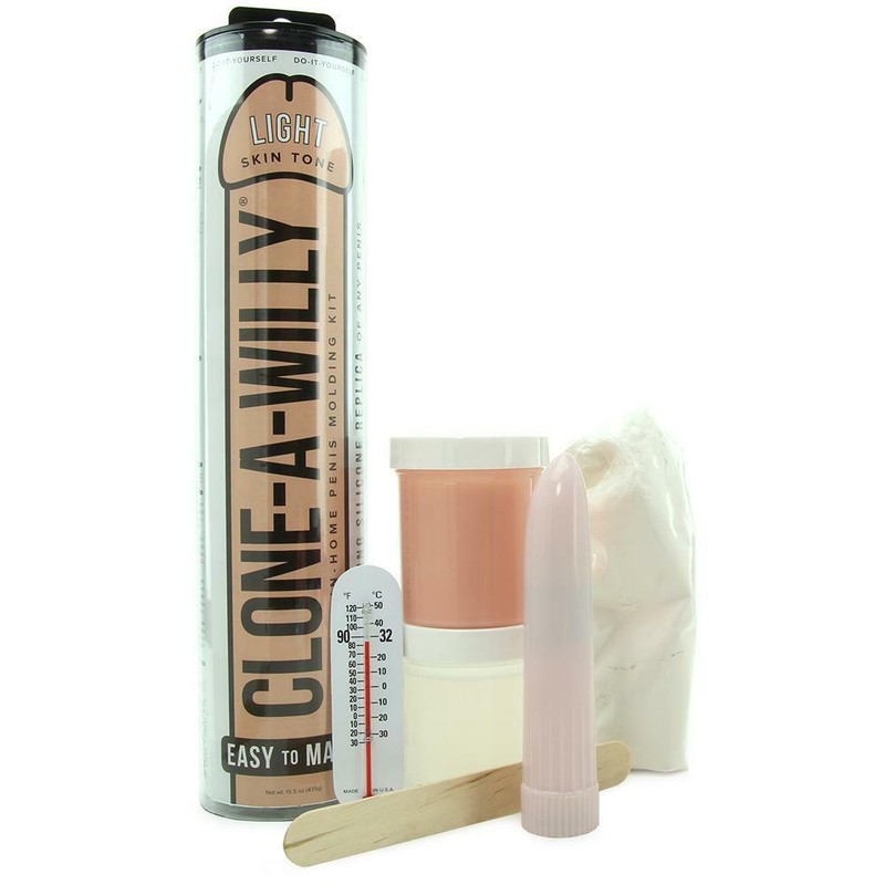 Clone-A-Willy Light Tone latex Penis Molding Kit Silicone Molding Penis Kits gallery