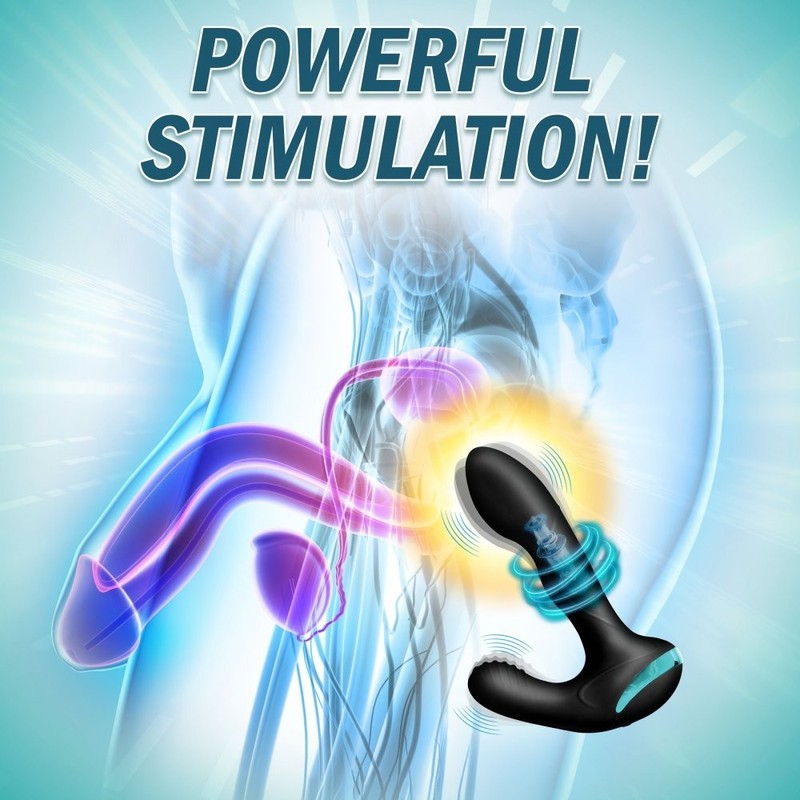 Maverick Rotating Vibrating Silicone Prostate Stimulator gallery