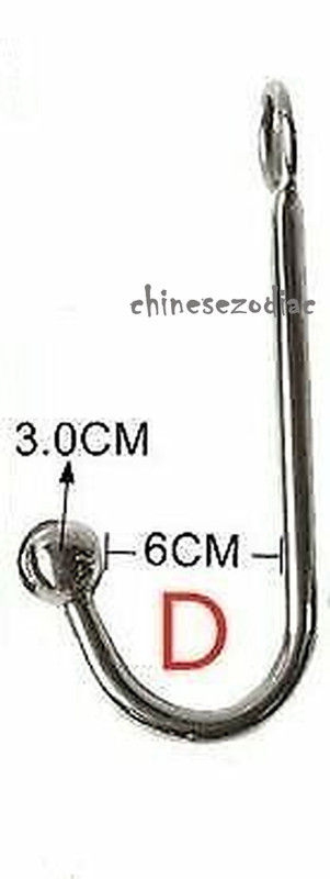 Stainless Steel Metal Anal Hook with Ball Hole Butt Plug Woman Stopper Belt gallery