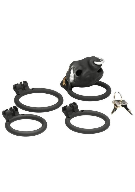 Master Series Bull Chastity Cage - Black gallery