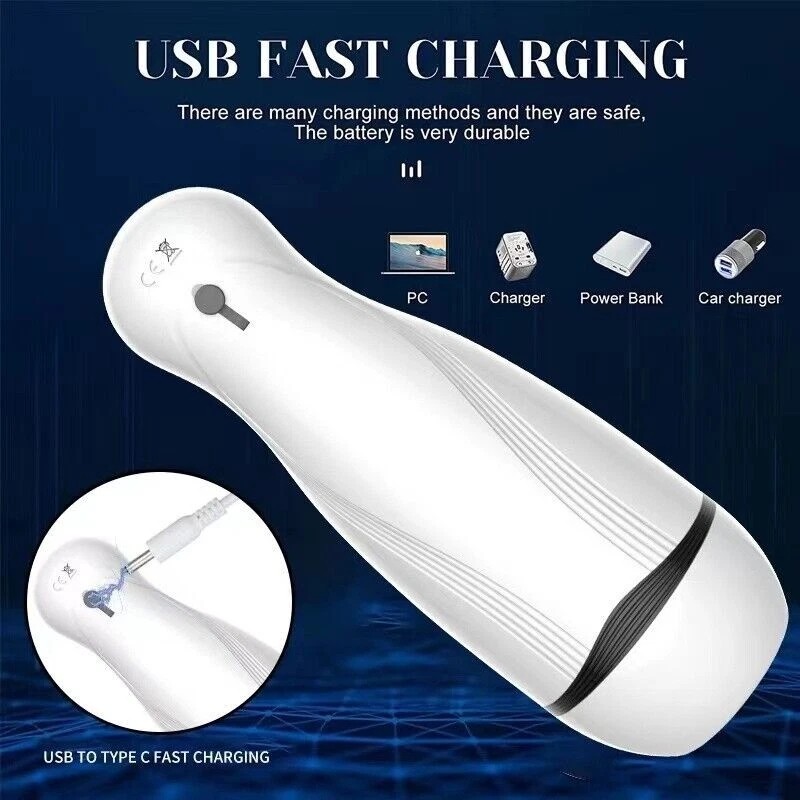 Male Masturbaters Automatic HandsFree Sucking Mastubator Cup Sex Toys for Men gallery