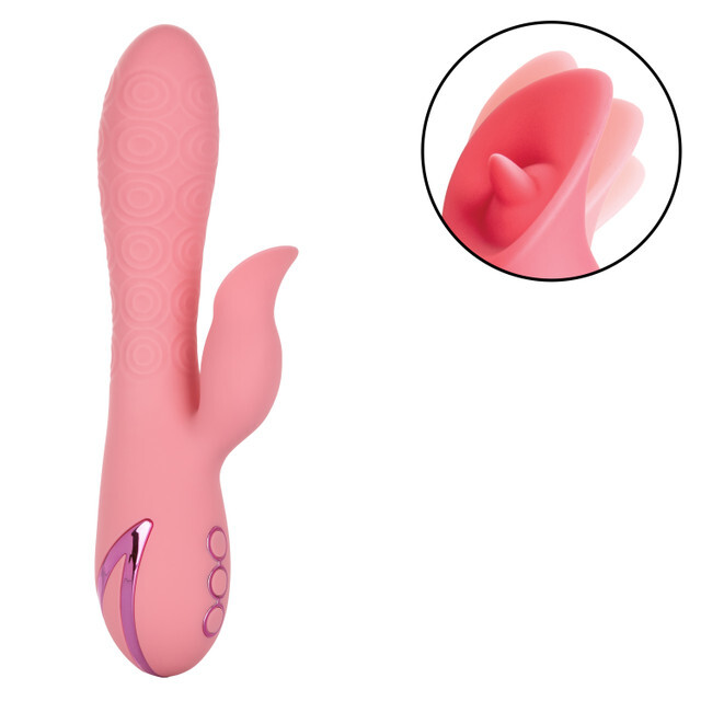 California Dreaming Pasadena Player Rotating Silicone Vibrator Toy Rechargeable