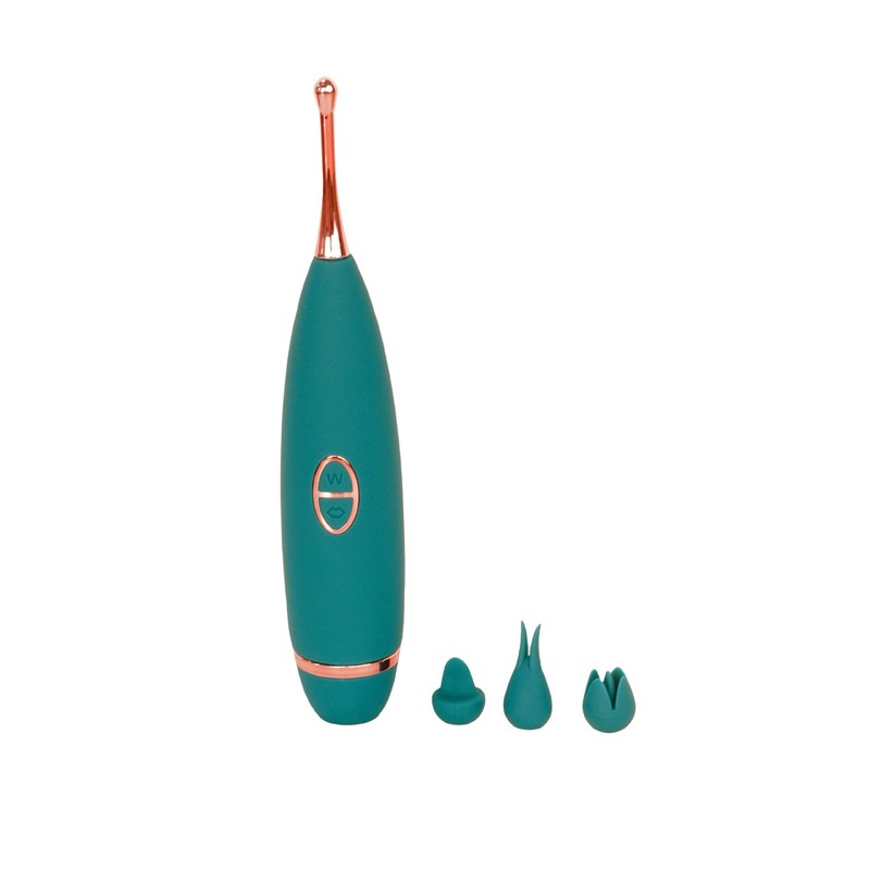 Pen Vibrator with 10-Mode Suck G-Spot Female Clitoral Stimulator Vibrator Adult