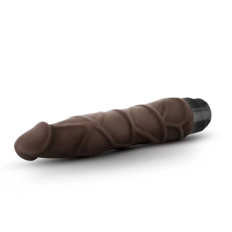 Dr. Skin Black Realistic Vibrating Dildo Dong Vibe Sex-toys for Women Couples gallery