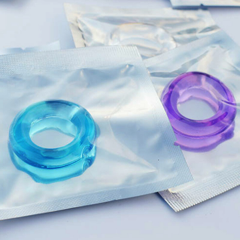 6Pcs Cock Ring Super Stretchy Strong Stay Harder Penis Rings for Men ED Solution gallery