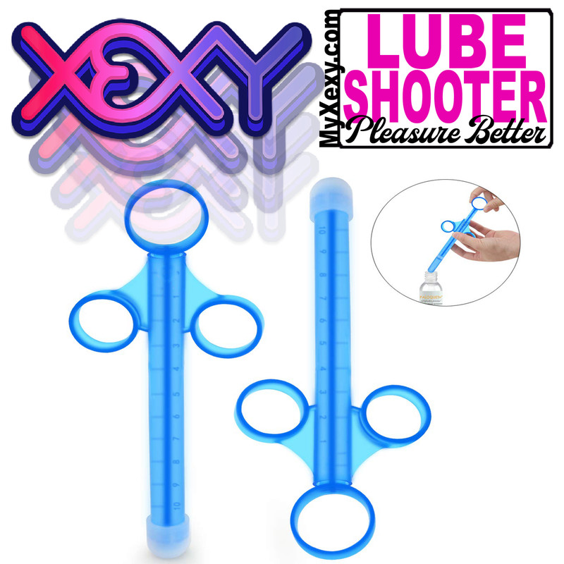 Lube Shooter 10ml Lubricants Syringe Applicator Mens Womens Adult Sex Toy XEXY! gallery