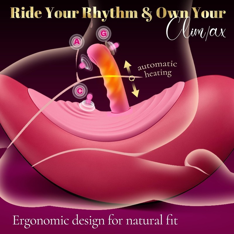 Cowgirl Sex Furniture Dildo Vibrator with Waterproof Silicone for Easy Cleaning gallery