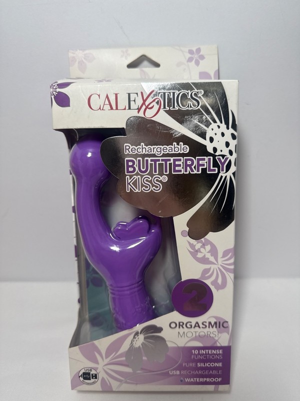 Calexotics Rechargeable Butterfly Kiss Vibrator