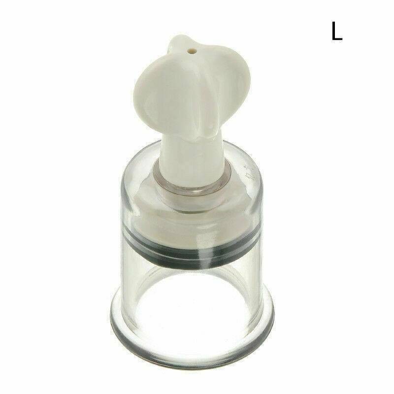 2PIECE Clear 2 Inches Size Matters Twist Up Nipple and Clitoris Suction Device