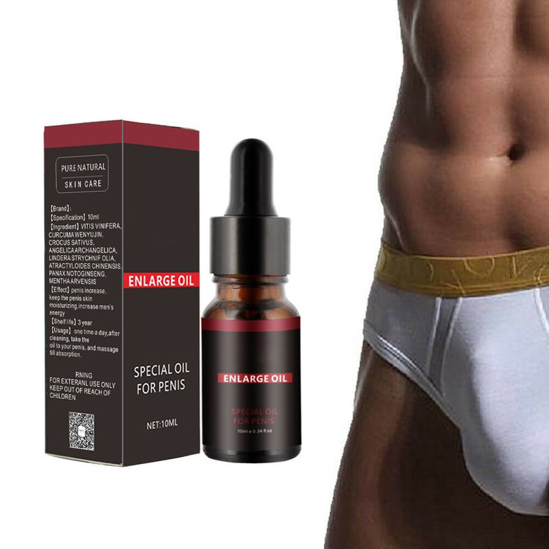 100% Natural Men Penis Enlarger Increase Enlargement Essential Oil Growth XXL