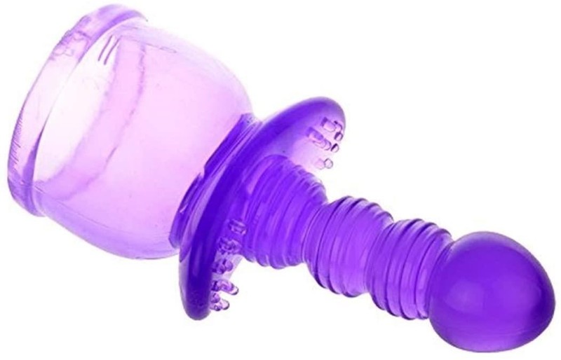 Deep Glide Massager Attachment Accessory for Magic Wand Purple FAST SHIP! C5
