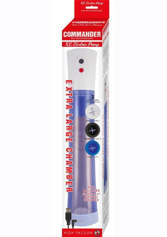 Commander Extra Large Electric And High Vacuum Rechargeable Pump gallery