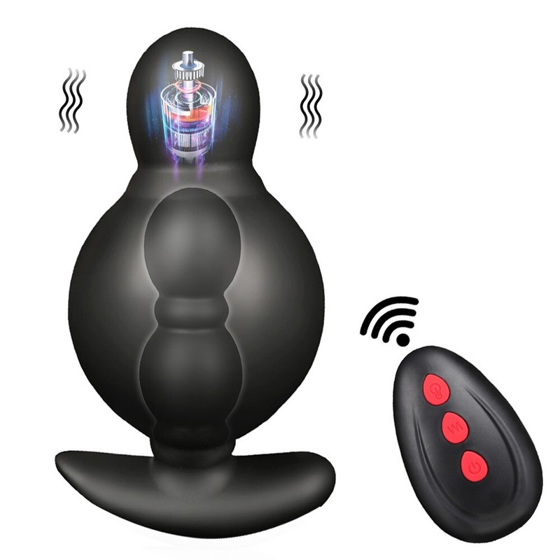 Extra Huge Inflatable Dildo Pump Penis Anal Butt Plug G-spot Stimulator Sex Toys gallery