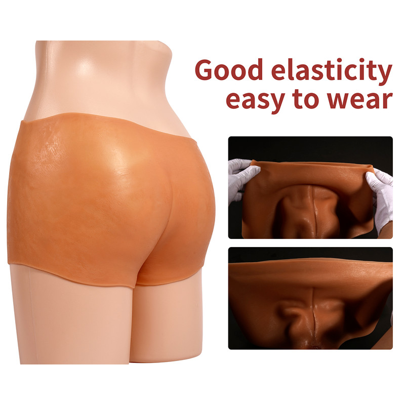 Realistic Strap on Lesbian Silicone Pants Dildo G-Spot Men Penis Panties Sex Toy gallery