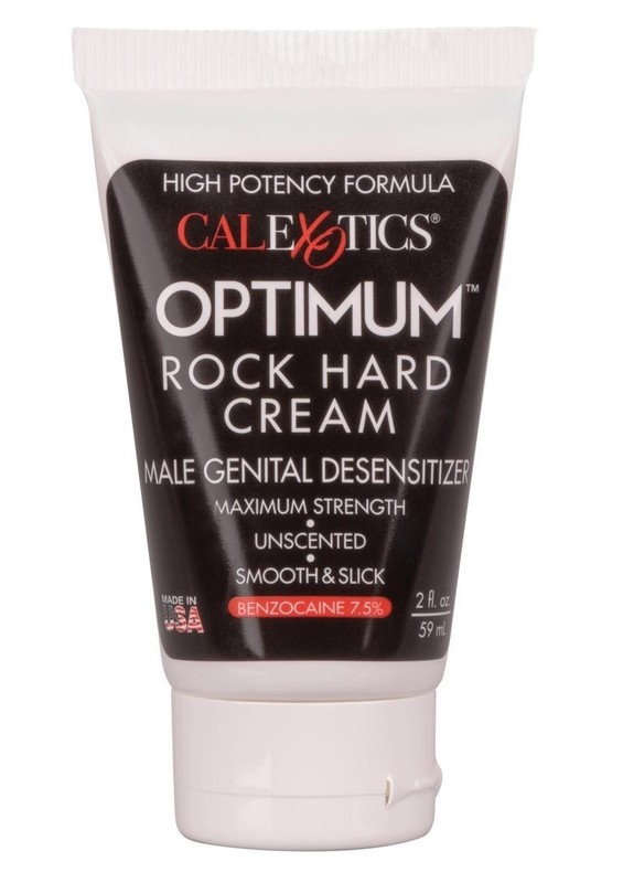 Optimum Rock Hard Cream Male Genital Desensitizer Cream – 2 oz