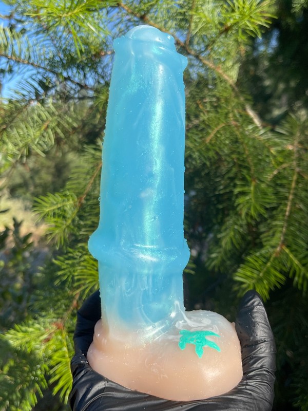 Large Dong Silicone color Bahamas beach, Thick Sex Toy Huge Dick made US gallery
