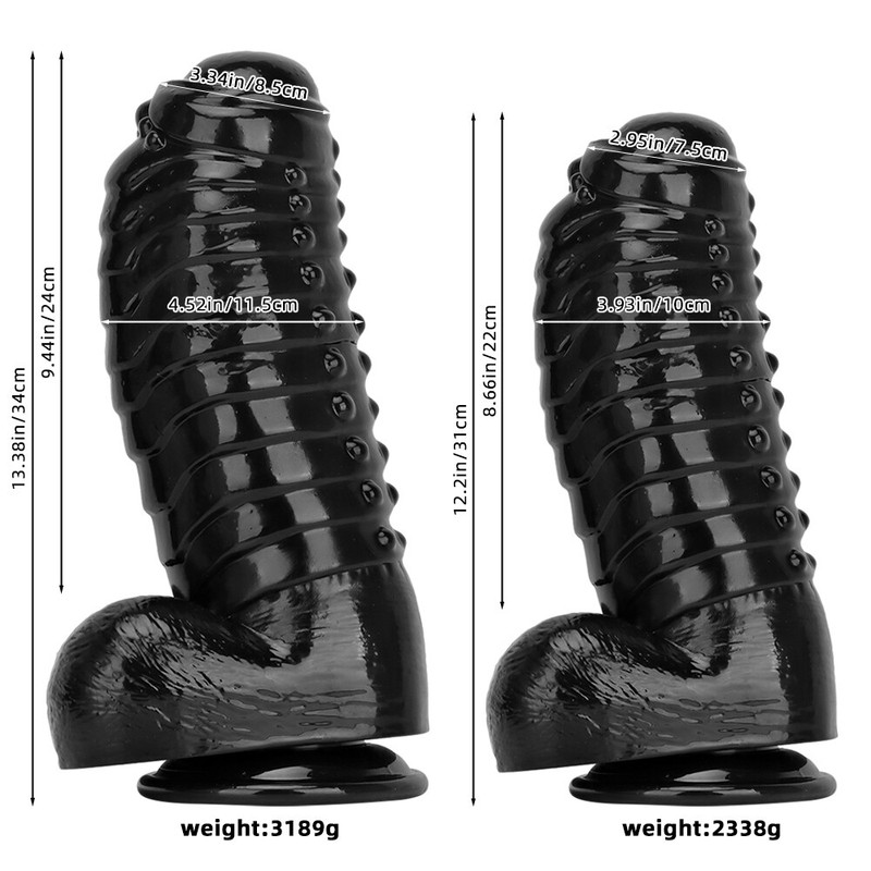 12cm Thick Penis Big Dildo Fisting Dilator Anal Plug Butt Vagina G-spot Sex Toys