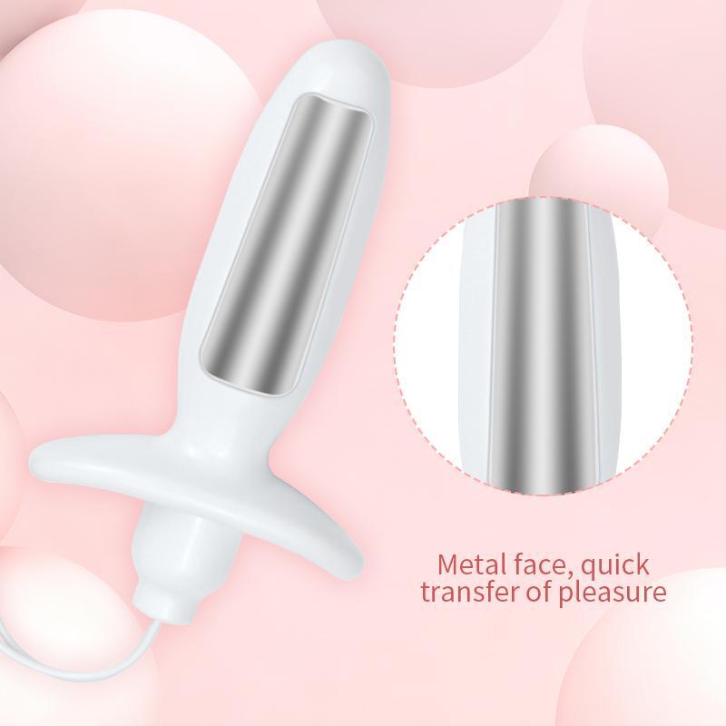 Anal-Butt-Plug-Electro E-stim Prostate Massager Shock accessory for Men Women US gallery