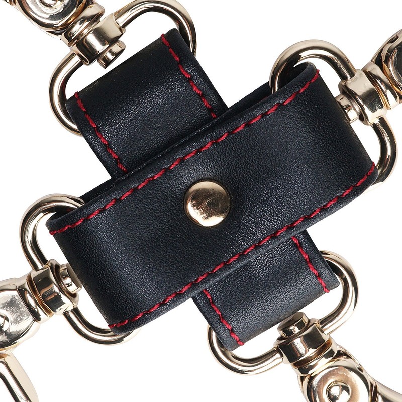 4-Way Cross Connector Adjustable Bondage Restraints BDSM Handcuffs Ankle Cuffs gallery