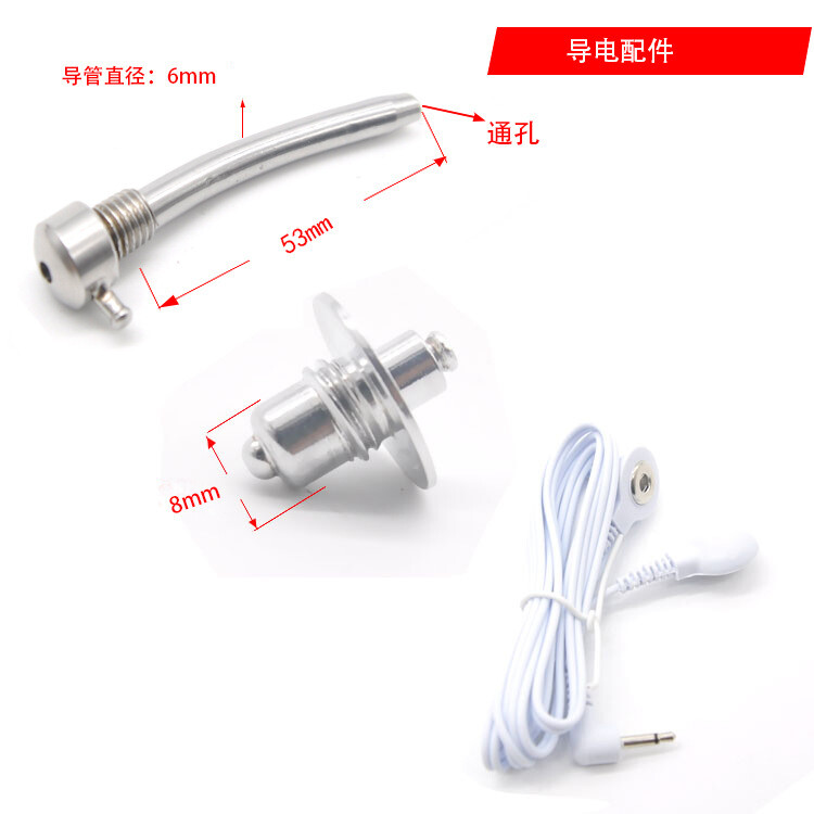 Electric Restraint Chastity Device Cage Shock Lockdown Device Men Cock Cage BDSM gallery
