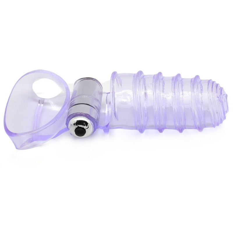 Double Finger G-Spot Vibrating Glove Fingering Sex Toy for Women & Couples gallery