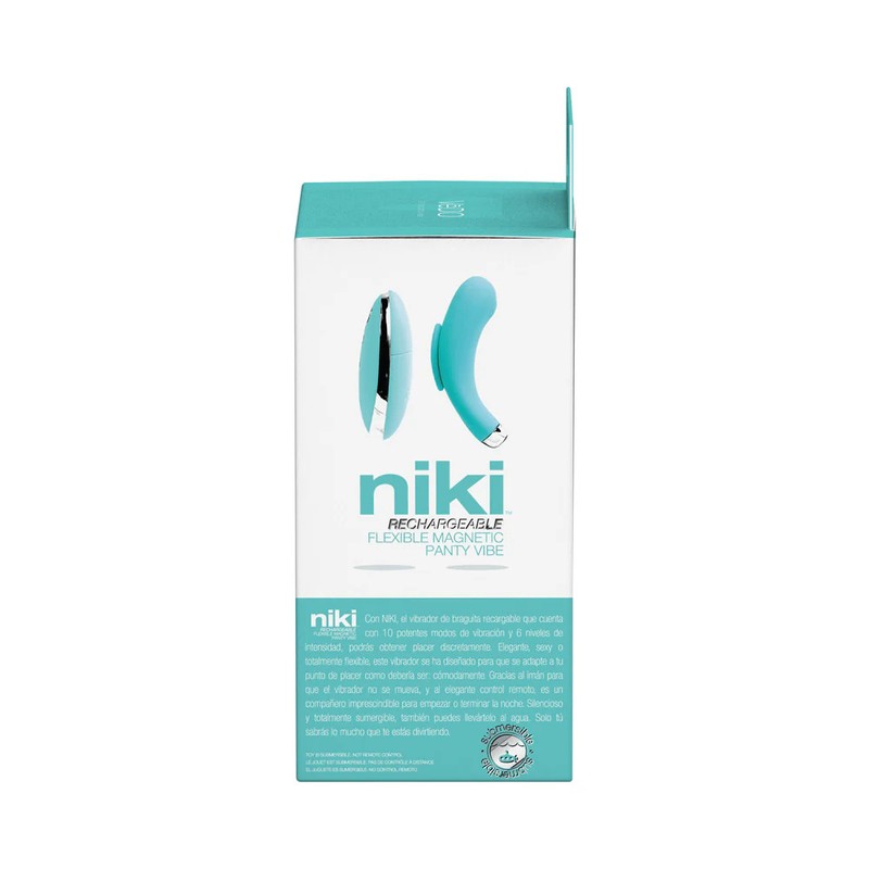 VeDO Niki Rechargeable Panty Vibe Tease Me Turquoise gallery