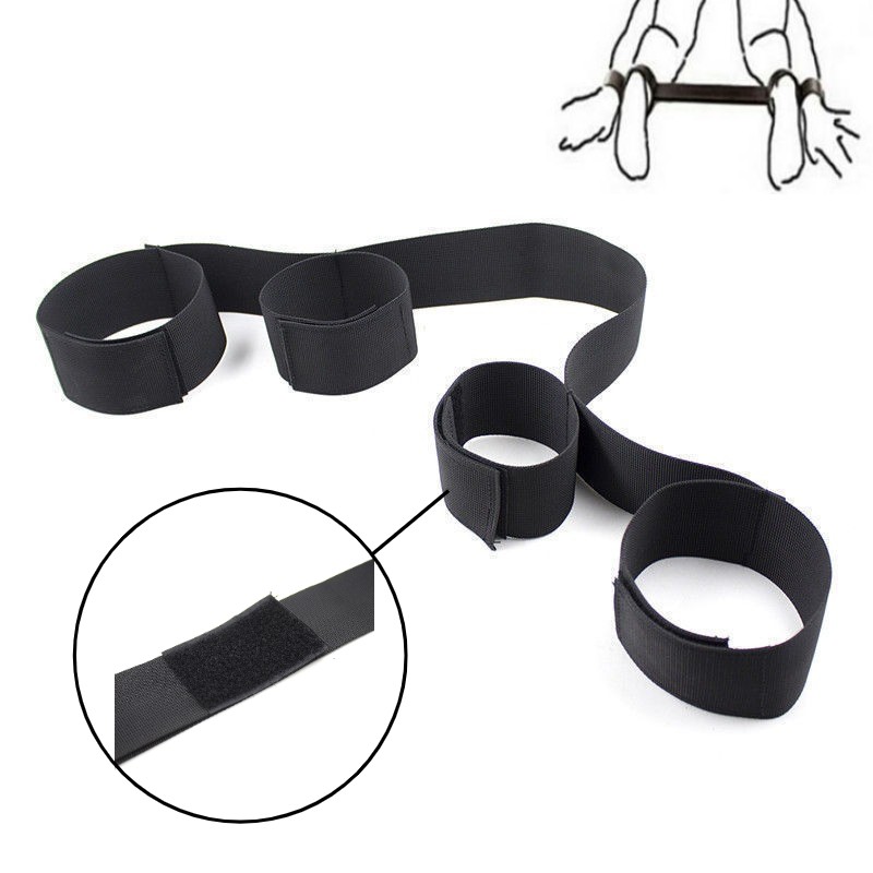 Bondage Slave Handscuff Ankle Cuffs Bed Restraints BDSM for Fetish Adult Games