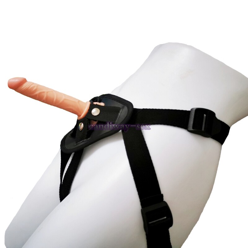 Small Strap-on Harness with Dildo Dong Anal Butt Plug Sex-toys for Lesbian Women gallery