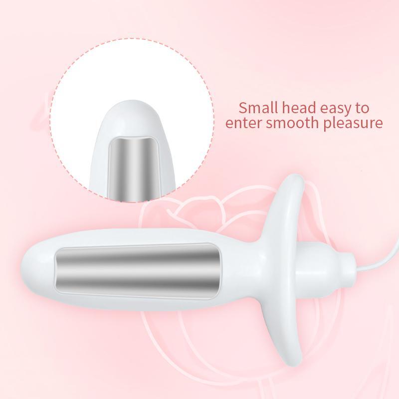 Anal-Butt-Plug-Electro E-stim Prostate Massager Shock accessory for Men Women US gallery