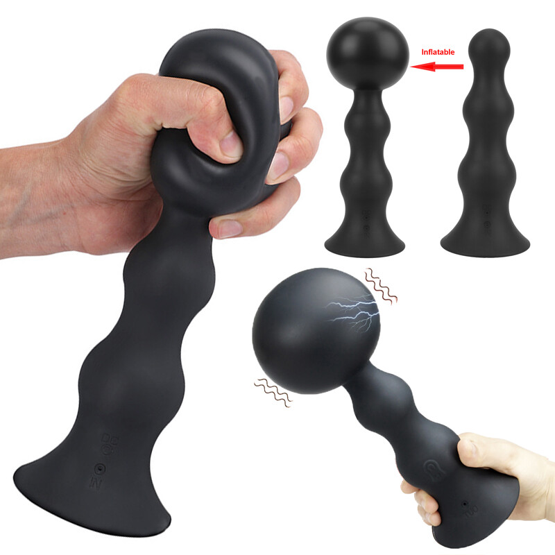 Automatic-Inflatable-Vibrating-Prostate-Anal-Dildo-Sex-Machine-Vibrator-Male-Toy