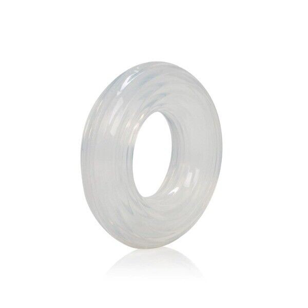 Stretchy Ultra Thick Textured Premium Silicone Penis Enhancer Cock Ring Large gallery