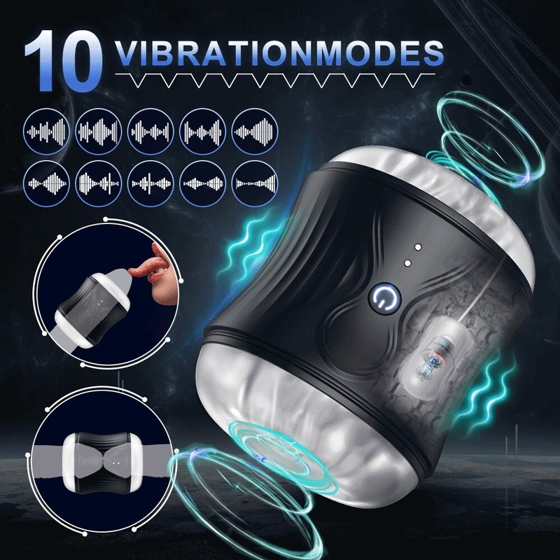 Handsfree Male Masturbaters Cup Automatic Flexible Stroker Men Sex Machine Toy