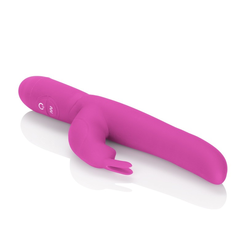 Posh 10 Function Bounding Bunny Rabbit Vibrator Clitoral G-spot Vibe Pink gallery