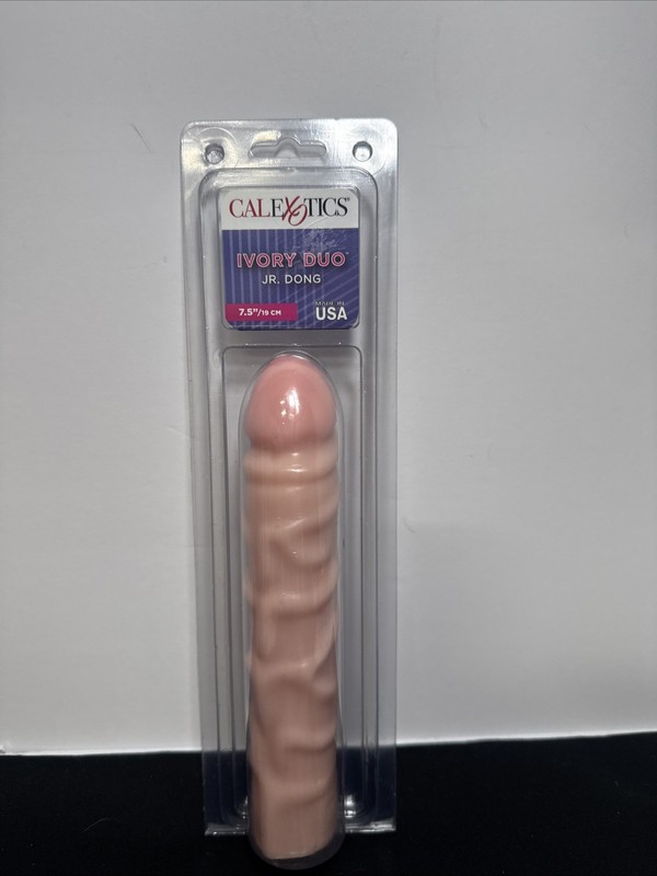 Calexotics Ivory Duo Jr. Dong 7.5”