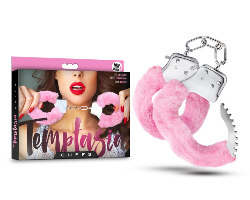 Furry Hand Cuffs Bondage Metal Role Play Kink Pink Xexy Adult Sex Toys gallery