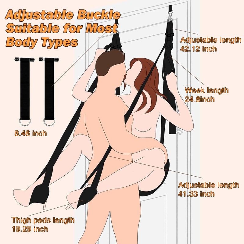 Sex Swing Hanging Door Bondage Restraint Kit Adult games Sex Toys For Couples gallery