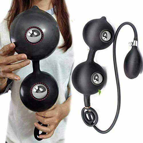 Inflatable Anal Plug Expandable Dildo Pump Butt Plug Anal Stretcher Bdsm Sex Toy
