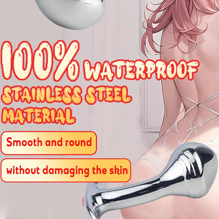 Anal Butt Plug Metal Dildo Sex Toys For Women Men Bondage Stimulator BDSM Cuffs gallery