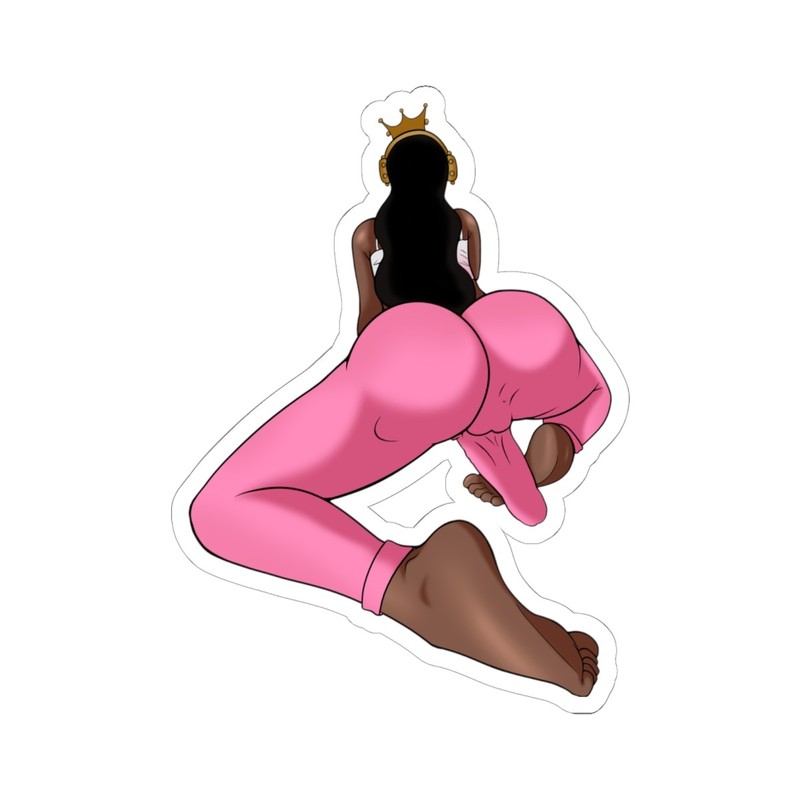 LGBTQ Yoga Pants Stickers, Transwoman Hot Print Decals, LGBTQ Pride Accessories,