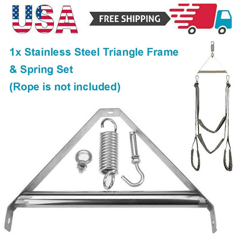 Couple Sex Love Metal Triangle Frame For 360 Swing Sling Spinning Chair Hanging gallery