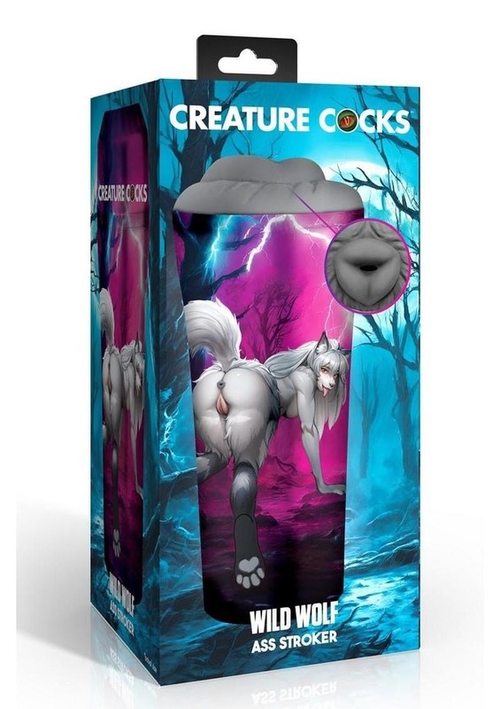 Creature Cocks Wolf Ass Stroker – Fantasy Textured Stroker with Protective Case gallery