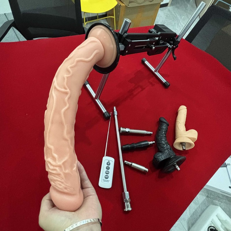 Automatic Sex Machine Portable Sex Toy Men Women Masturbator Stimulate Dildo US