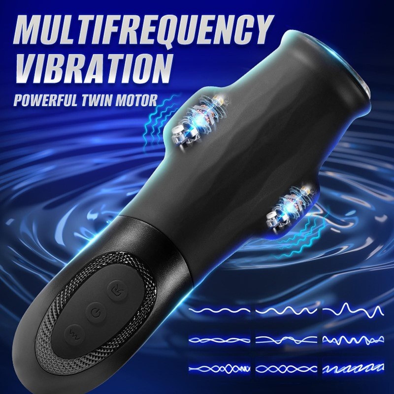 Automatic Sucking Vibrating Blow Job BJ Oral Sex Toy Male Masturbator Stroker gallery