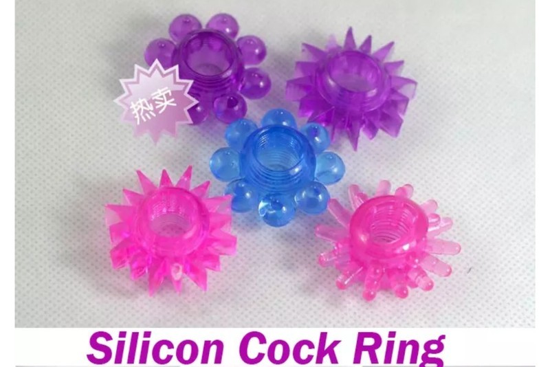 6 Pack Cock Rings For Harder Erection Male Sex Toy