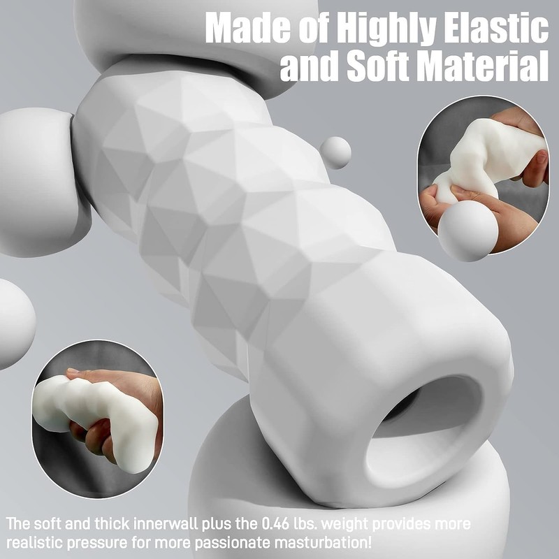 Private Packaging Male Sex Toy 5.1 Inch Insertable Length for Discreet Delivery gallery